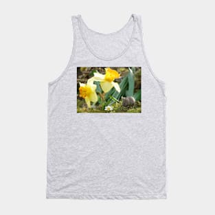 easter mouse with Daffodil Tank Top